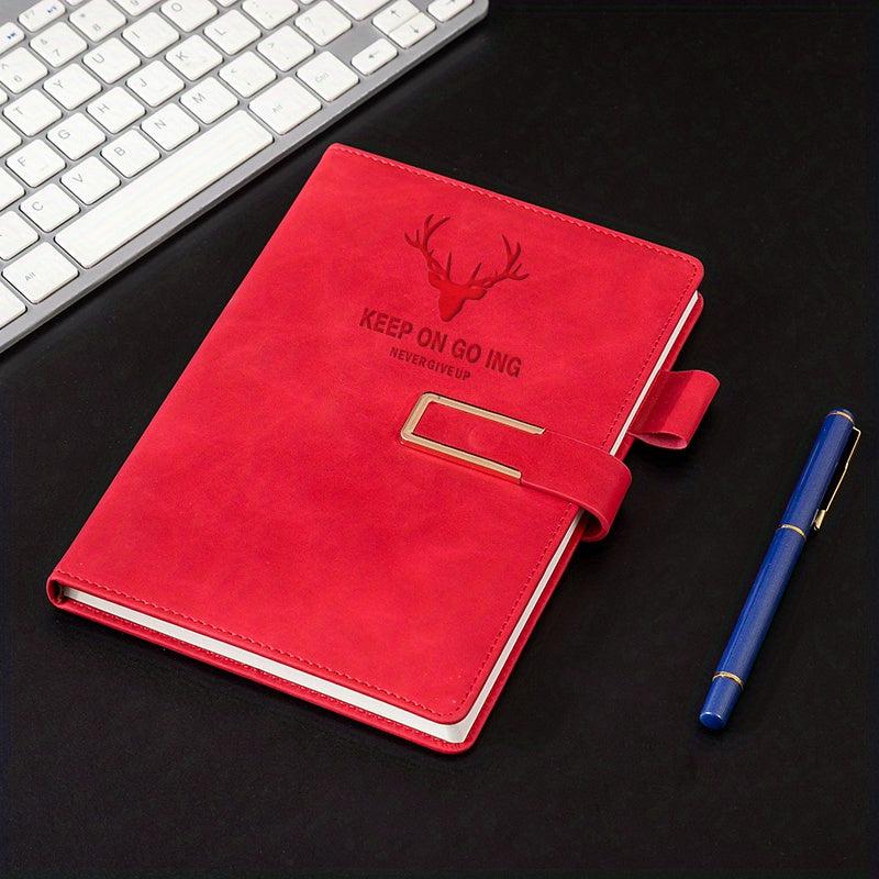 A5 Faux Leather Business Notebook - Travel Size