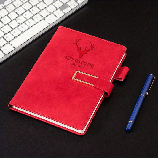 A5 Faux Leather Business Notebook - Travel Size