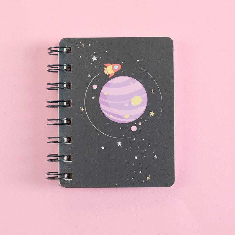 Fantasy Planet Spiral Notebook