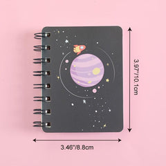 Fantasy Planet Spiral Notebook