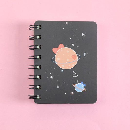 Fantasy Planet Spiral Notebook