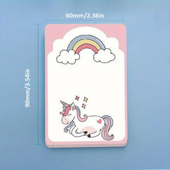 Unicorn Notebook Sticky Notes Memo Pads Office School Supplies 50 Sheet