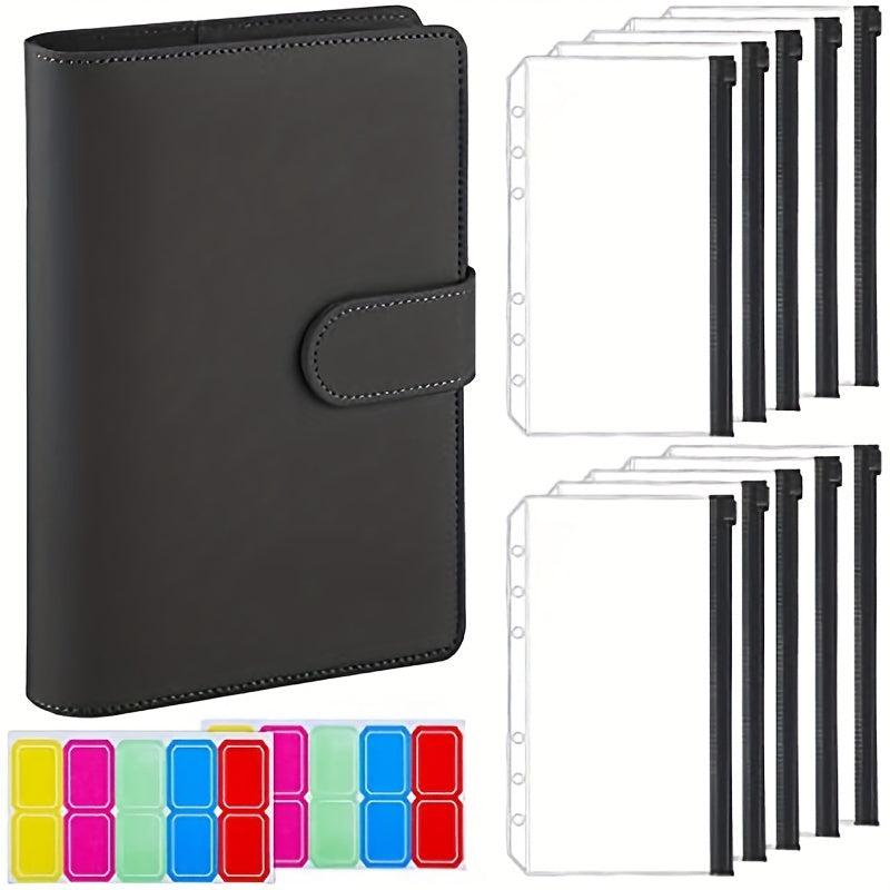 Budget Binder with Zipper Envelopes & Expense Budget Sheets Money Organizer