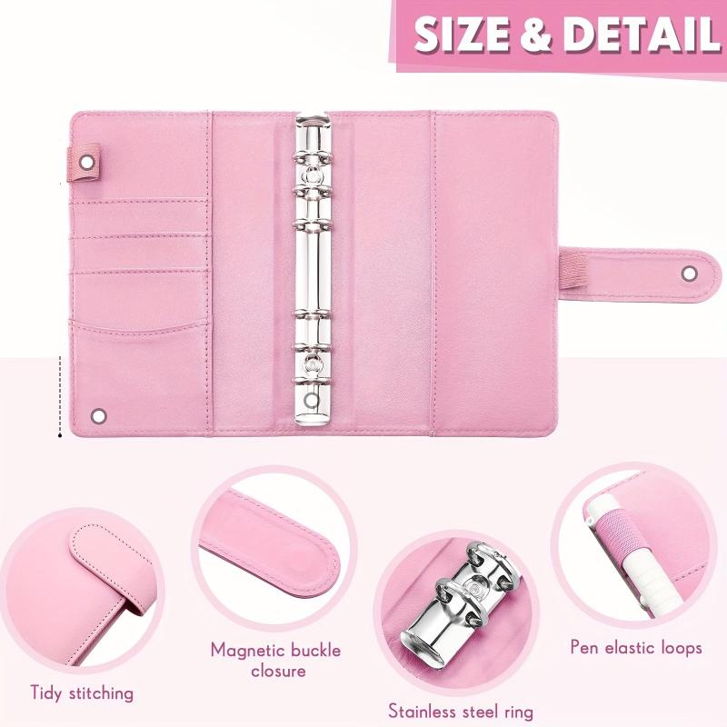 Budget Binder with Zipper Envelopes & Expense Budget Sheets Money Organizer