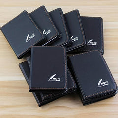 Pocket Notebook Mini Notepad Handbook Leather Crimping Notebook