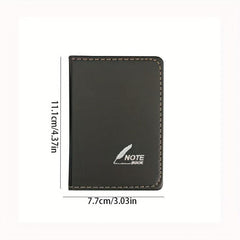 Pocket Notebook Mini Notepad Handbook Leather Crimping Notebook