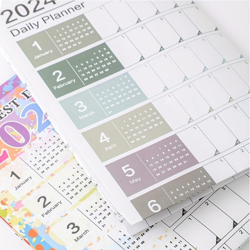Morandi 365 Days Calendar Poster with Sticker