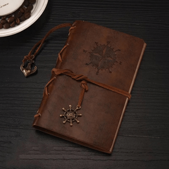 Spiral Ring Binder Diary Retro Book Personality Notebook Journal
