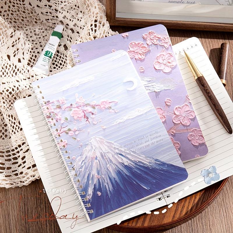 4pcs Creative Painting Notebook Set for Students