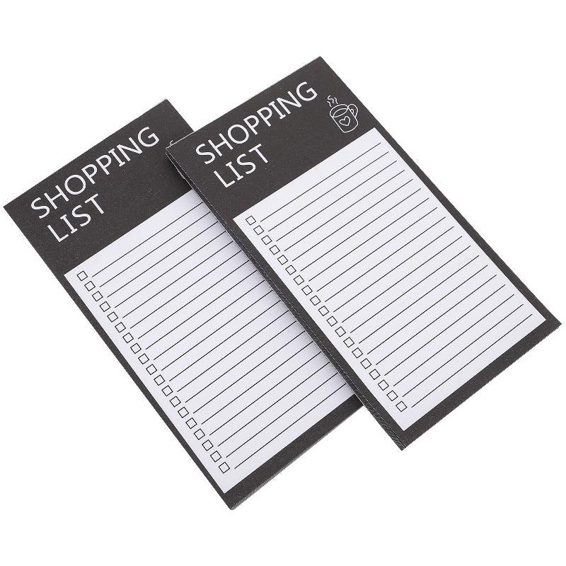 100pcs Grocery List Planner Notepad Magnetic Sticky Notes