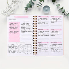 Undated Weekly Planner A5 To Do List Habit Tracker Journal