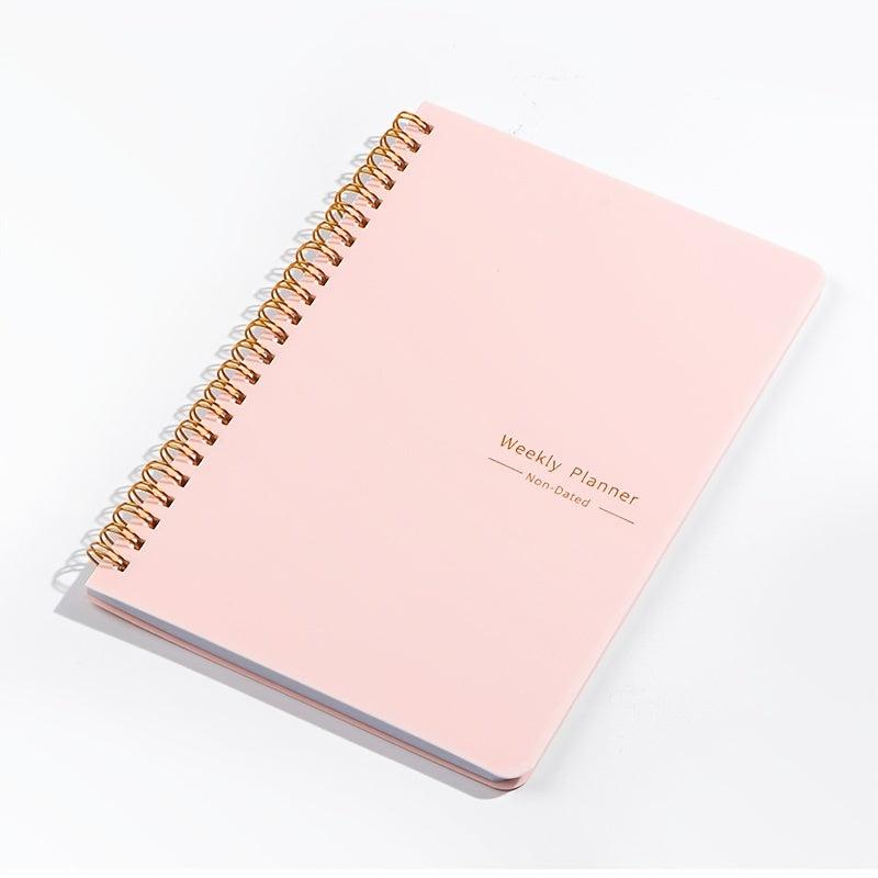 Undated Weekly Planner A5 To Do List Habit Tracker Journal