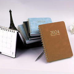 Weekly & Monthly Planner A5 Size Twin Wire Binding