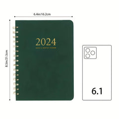 Weekly & Monthly Planner A5 Size Twin Wire Binding