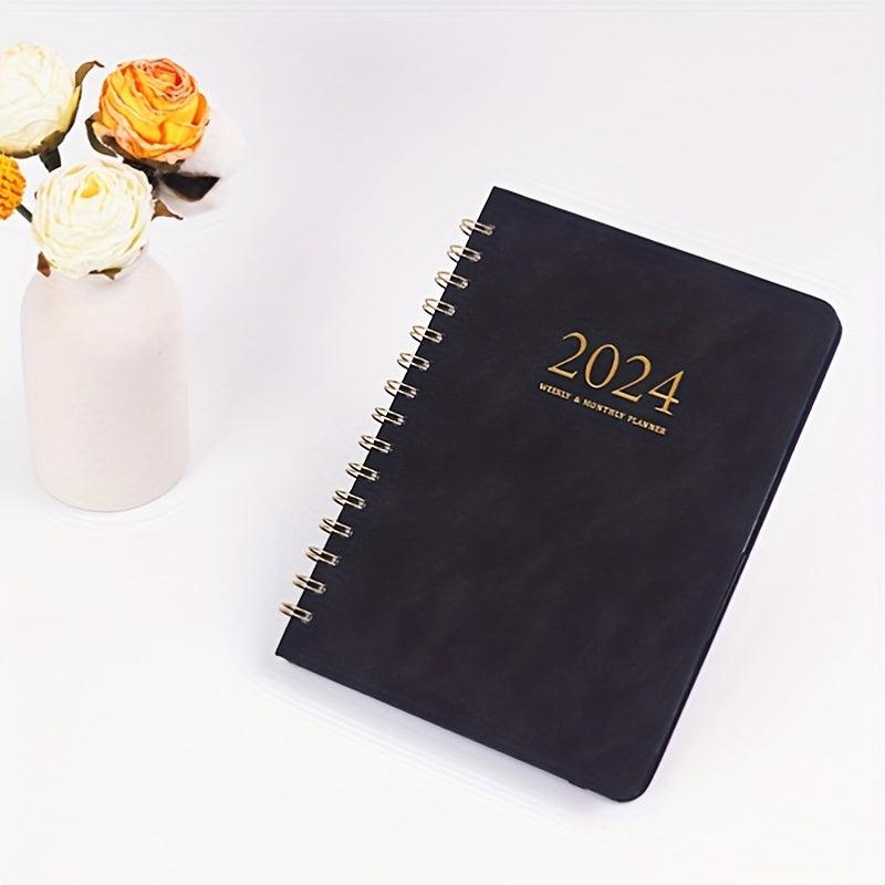 Weekly & Monthly Planner A5 Size Twin Wire Binding