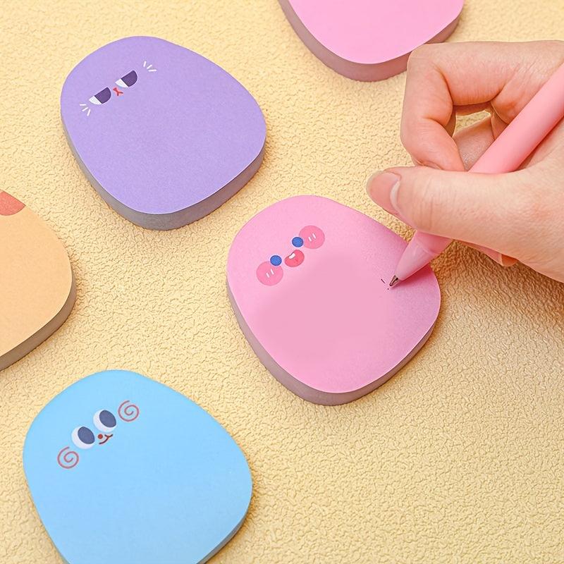 60 Sheets Cartoon Emoticon Sticky Notes for Kids