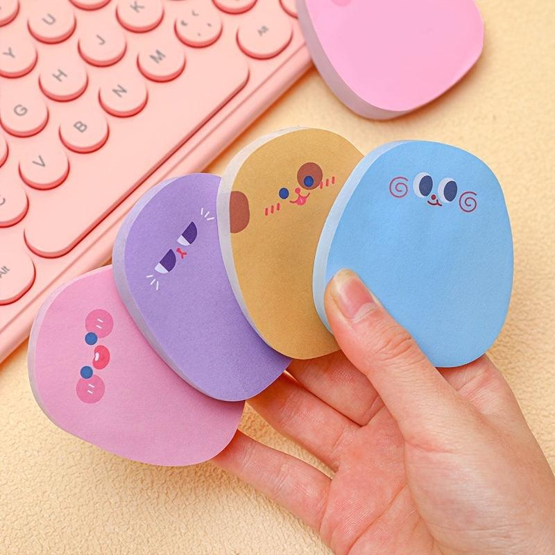 60 Sheets Cartoon Emoticon Sticky Notes for Kids