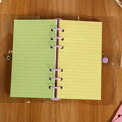 Colorful A6 Loose Leaf Notebook Refill - 50 Sheets