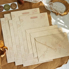 Vintage Stationary Set for Writing Letters