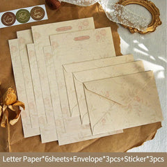 Vintage Stationary Set for Writing Letters