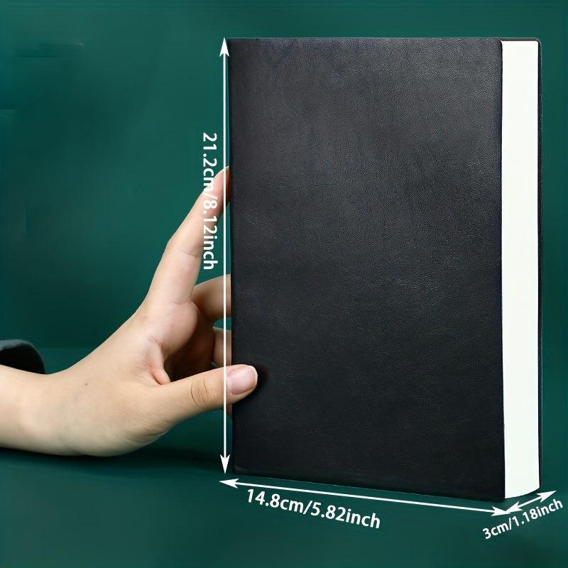 A5 Thickened Notepad Notebook Minimalist Style Diary 280 Page