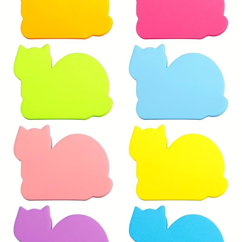 90 Sheets Cute Cartoon Cat Sticky Notes