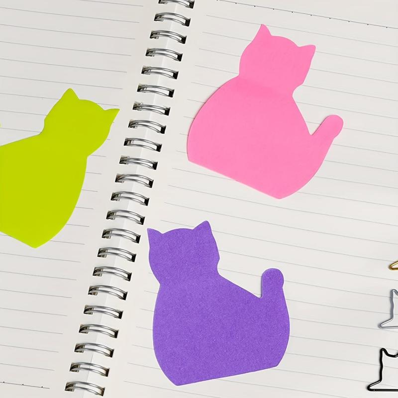 90 Sheets Cute Cartoon Cat Sticky Notes