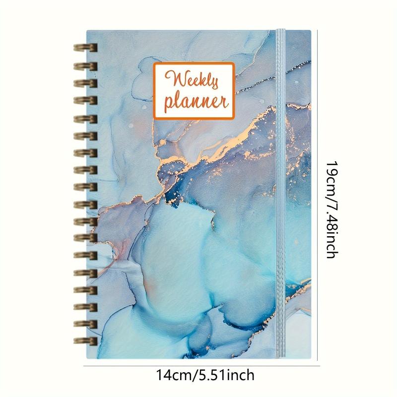 2023 Planner Jan - Dec Twin Wire Binding Ink Painted Flowers