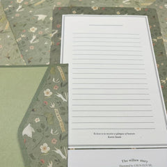 9pcs Stationery Writing Paper Set with Envelopes