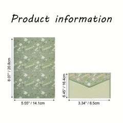 9pcs Stationery Writing Paper Set with Envelopes