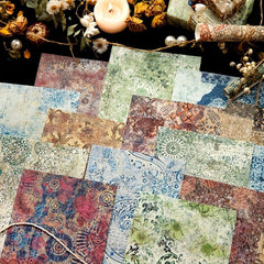 20 Vintage Floral Scrapbooking Supplies for Crafts Decoupage Journals