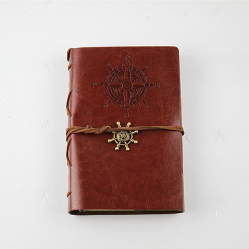 Vintage Pirate PU Leather Diary Notebook Travel Planner