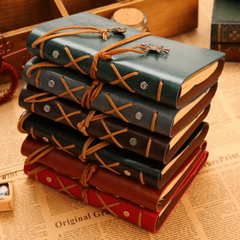 Vintage Pirate PU Leather Diary Notebook Travel Planner