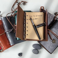 Vintage Pirate PU Leather Diary Notebook Travel Planner