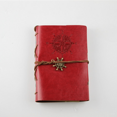Vintage Pirate PU Leather Diary Notebook Travel Planner