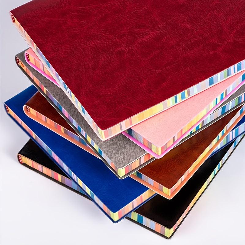 A5 Softcover Rainbow Edge Notebook Edge Notepad