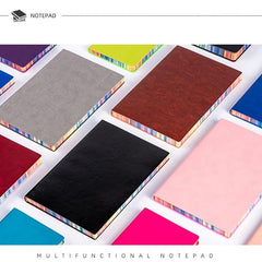 A5 Softcover Rainbow Edge Notebook Edge Notepad