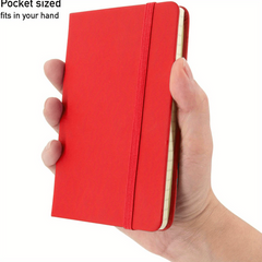 1pc Small Memo Notepads A6 Hardcover College Ruled Journal 3.5x5.7
