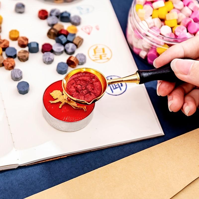 Octagonal Fire Paint Wax Beads for Sealing - 500g