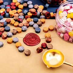 Octagonal Fire Paint Wax Beads for Sealing - 500g