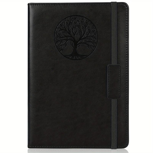 Hardcover Leather Journal Notebook 14x21cm Tree Of Life Design