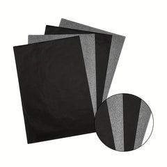 Graphite Transfer Paper 50pcs For Tracing Drawing Patterns On Wood Canvas Fabric