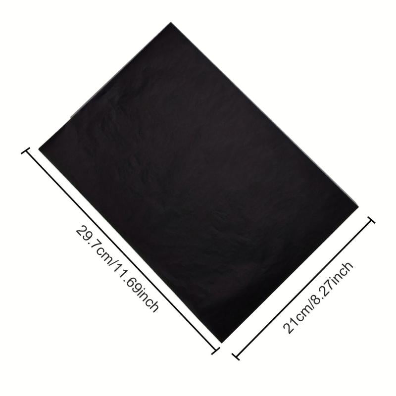 Graphite Transfer Paper 50pcs For Tracing Drawing Patterns On Wood Canvas Fabric