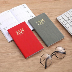 Leather Planner Notebook 365 Days Time Management Notepad