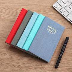 Leather Planner Notebook 365 Days Time Management Notepad