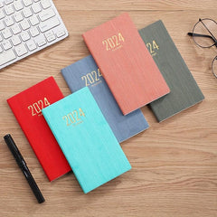 Leather Planner Notebook 365 Days Time Management Notepad