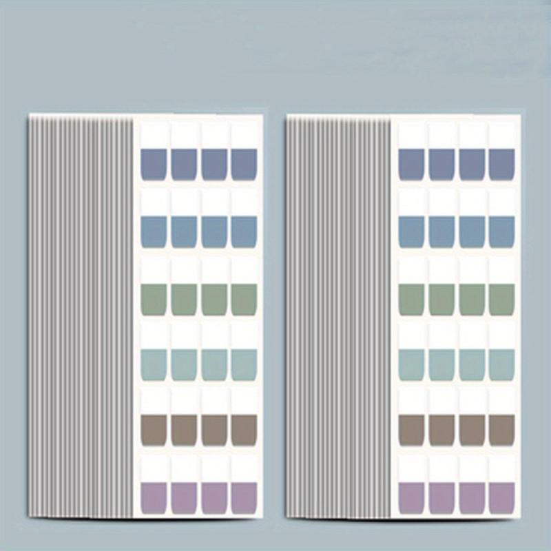 Morandi Index Stickers Net Red Sticky Small Strips Mark Paper Student Strong