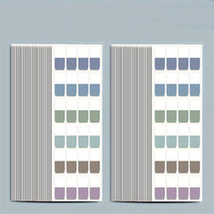 Morandi Index Stickers Net Red Sticky Small Strips Mark Paper Student Strong