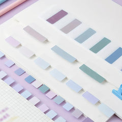Morandi Index Stickers Net Red Sticky Small Strips Mark Paper Student Strong