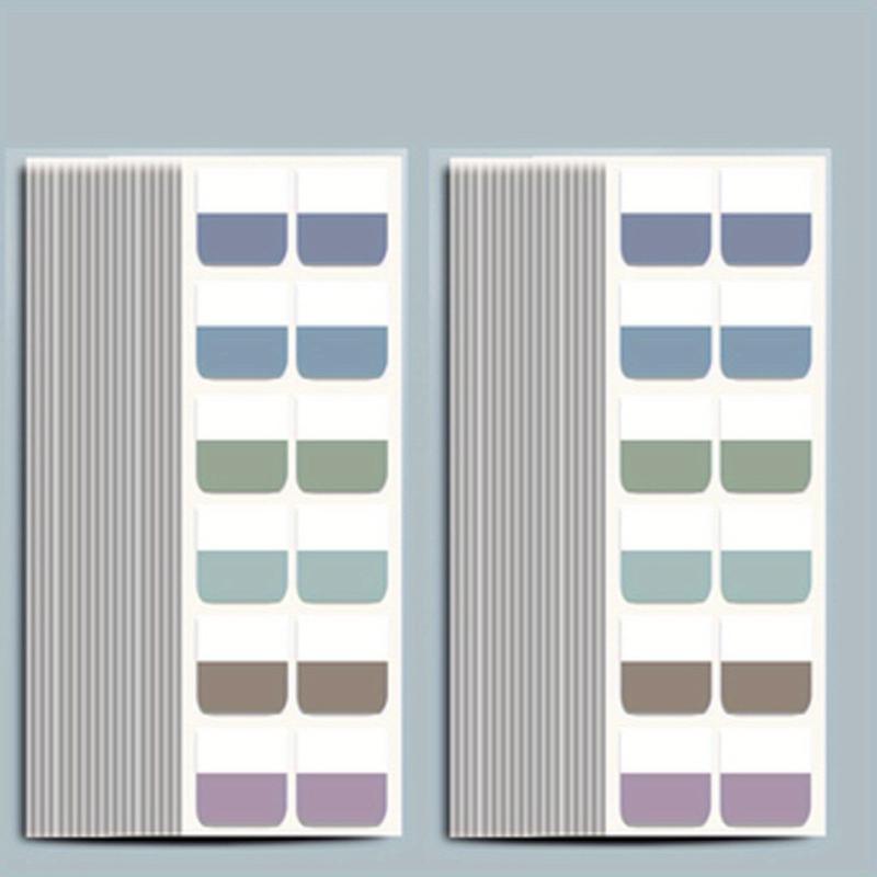 Morandi Index Stickers Net Red Sticky Small Strips Mark Paper Student Strong